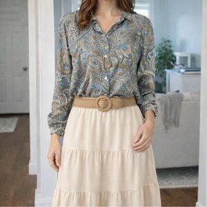 Paisley Print Tommy Hilfiger shirt